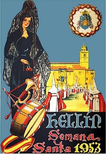 Semana Santa en Hellín 1953 Hellín